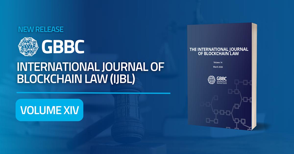 Now Live: Volume XIV of the International Journal of Blockchain Law (IJBL)