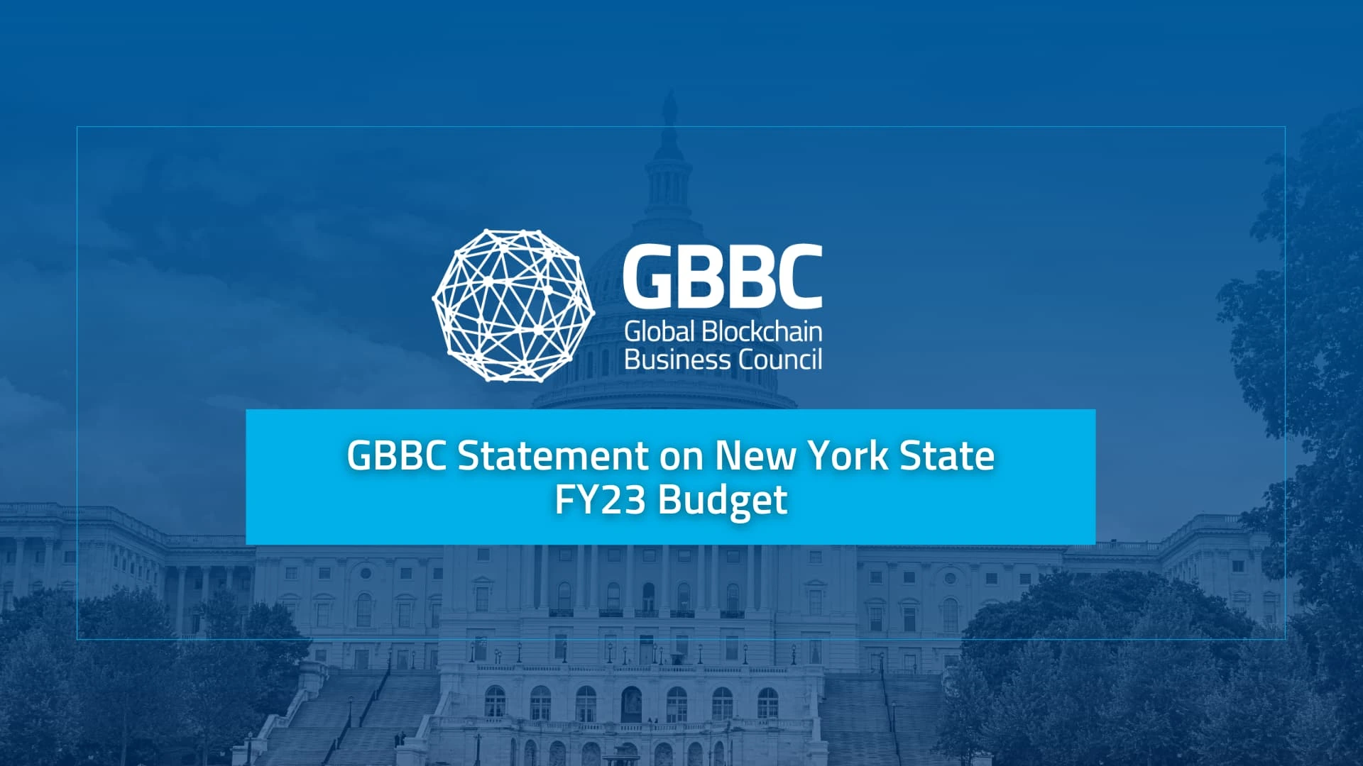 Cover of GBBC Statement on New York State FY23 Budget - April 2022