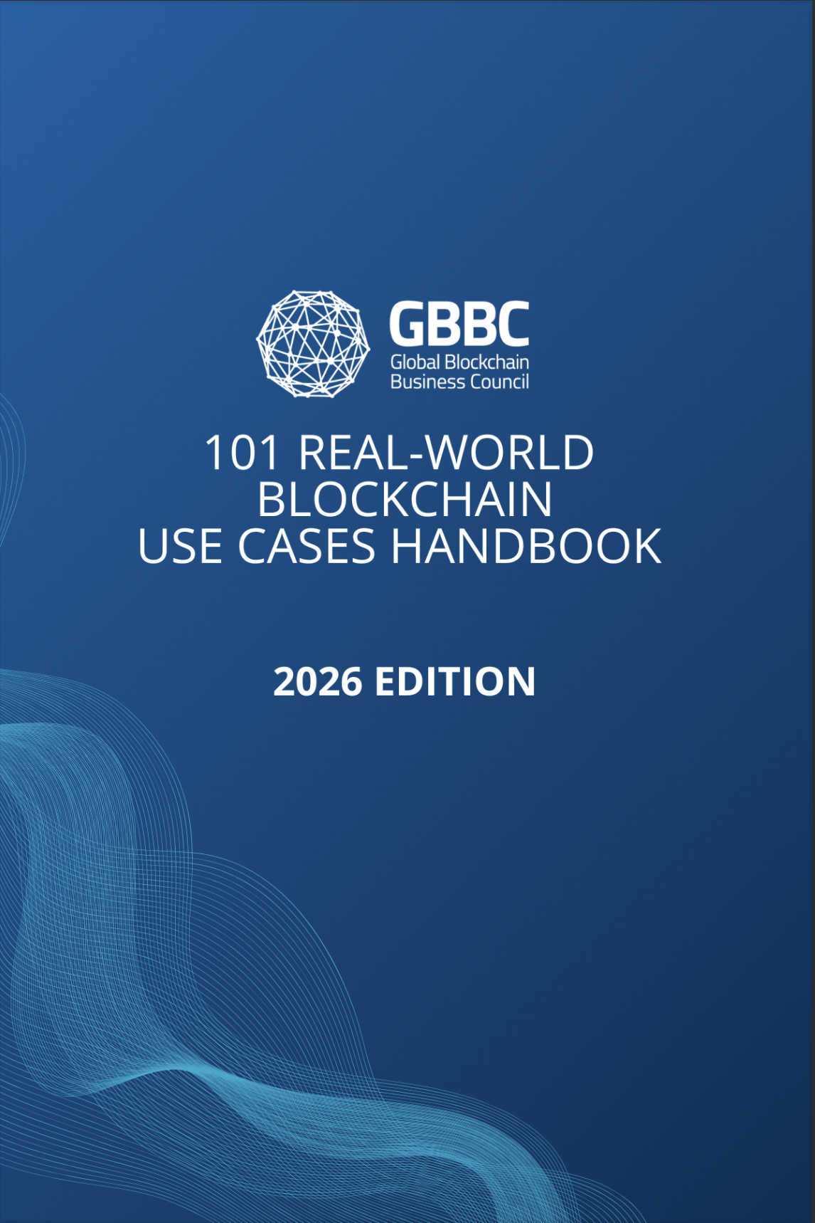 Cover of GBBC’s 101 Real-World Blockchain Use Cases Handbook | 2026 Edition