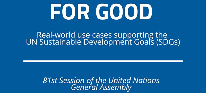 Released at Blockchain Central UNGA: "Blockchain for Good" Booklet
