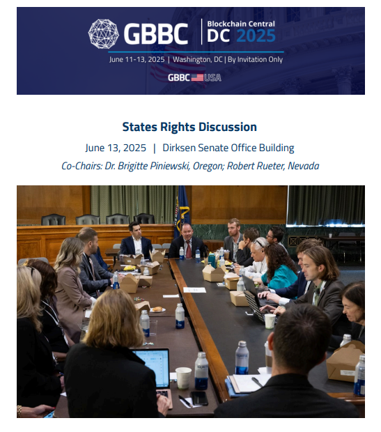 Cover of States Rights Discussion | Blockchain Central DC Roundtable Recap