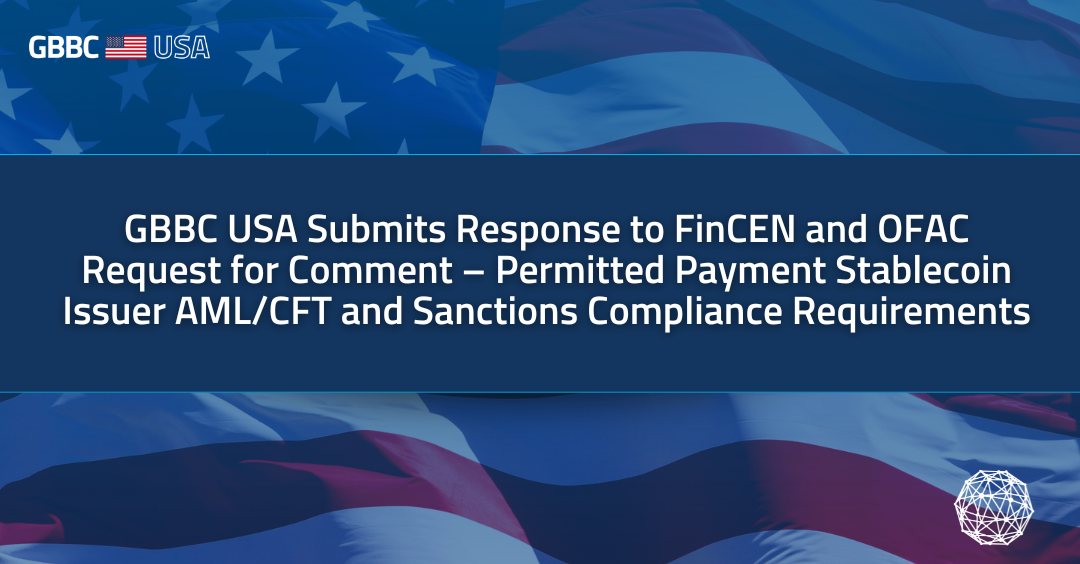 Cover of GBBC USA Response to FinCEN and OFAC Request for Comment – Permitted Payment Stablecoin Issuer AML/CFT and Sanctions Compliance Requirements