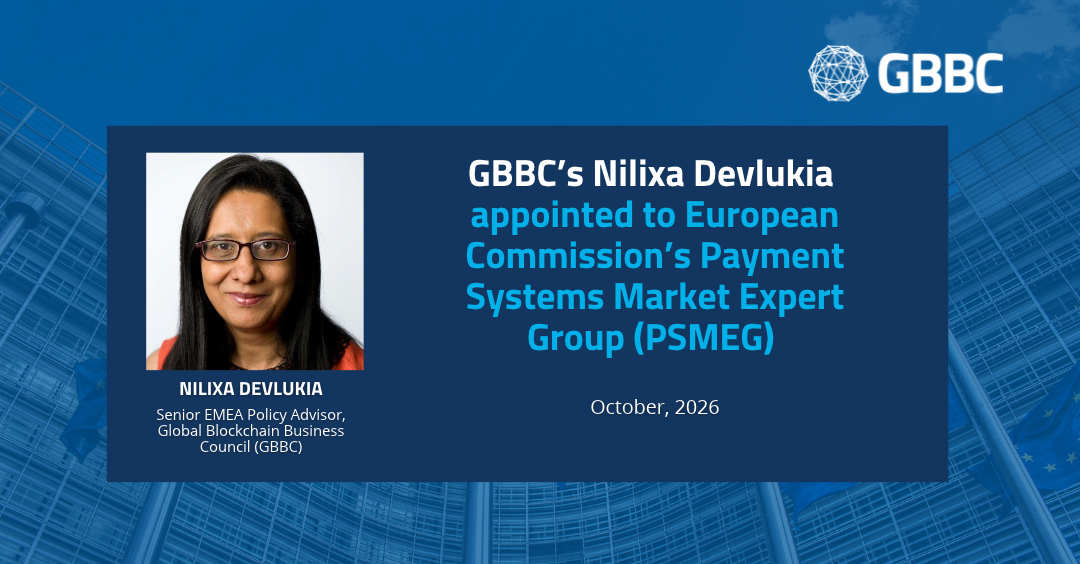 GBBC’s Nilixa Devlukia Joins European Commission’s Payment Systems Market Expert Group (PSMEG)