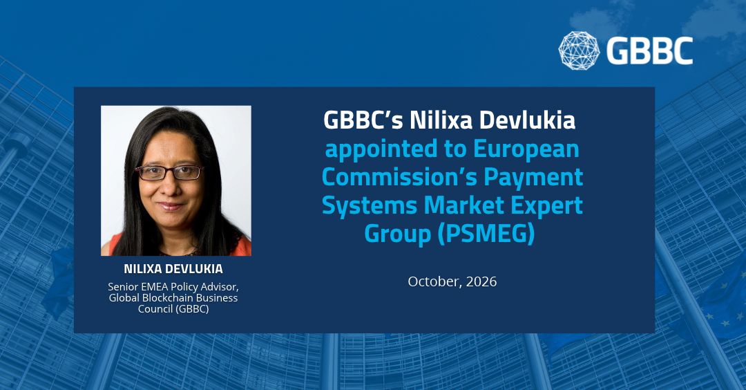 GBBC’s Nilixa Devlukia Joins European Commission’s Payment Systems Market Expert Group (PSMEG)