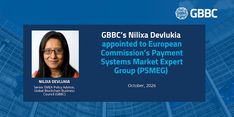 GBBC’s Nilixa Devlukia Joins European Commission’s Payment Systems Market Expert Group (PSMEG)