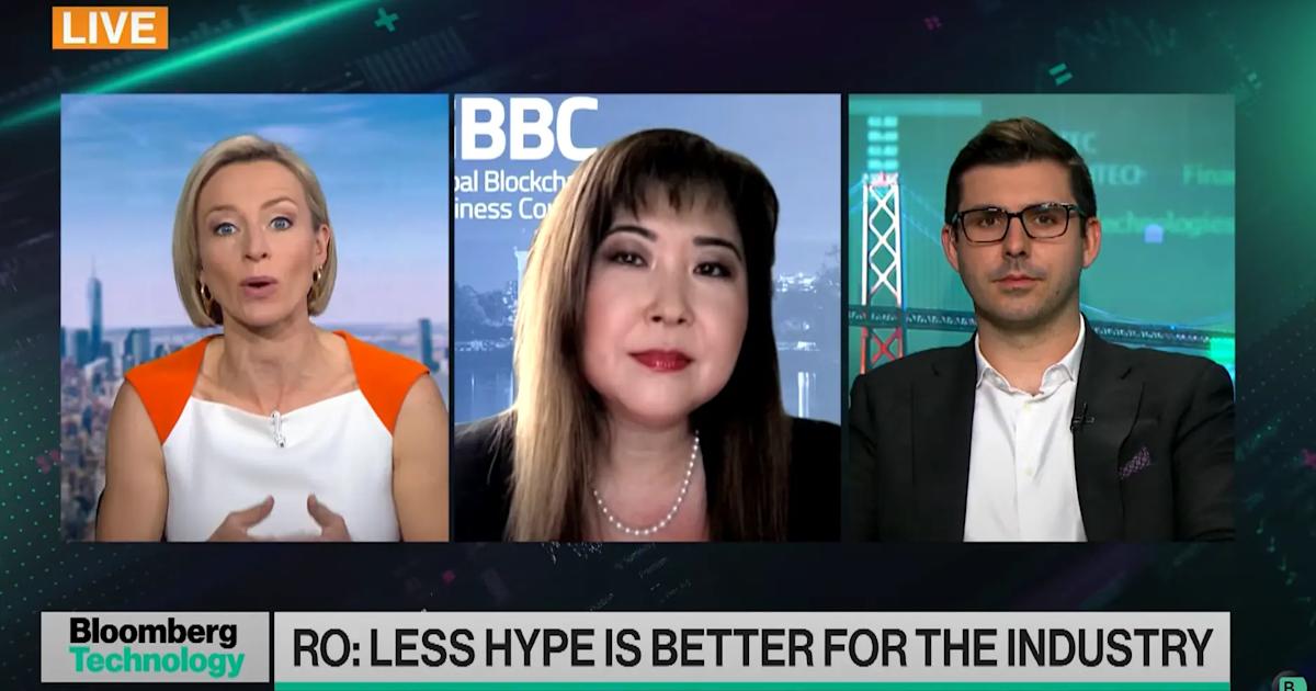 GBBC CEO Sandra Ro Joins Bloomberg Technology