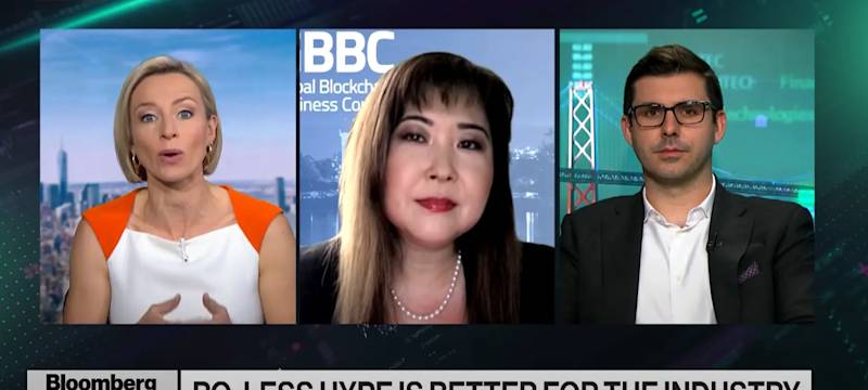 GBBC CEO Sandra Ro Joins Bloomberg Technology