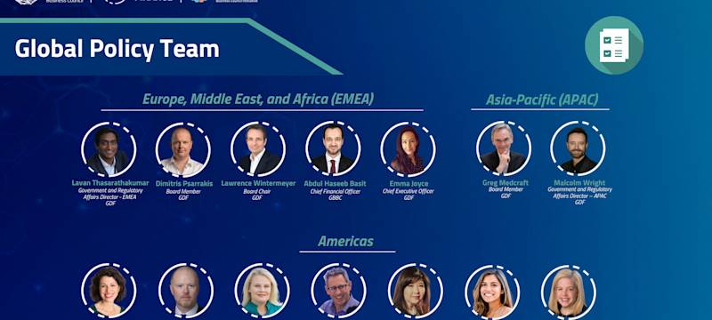 GBBC and GDF Announce Global Policy Team