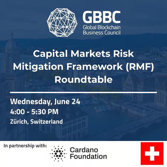 GBBC x Cardano Foundation Roundtable: Capital Markets Risk Mitigation Framework