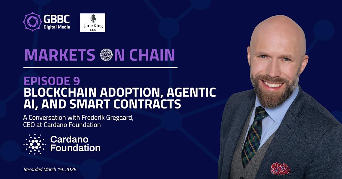 Markets on Chain: Episode 9 with Cardano Foundation | Adoption, Agentic AI, and Smart Contracts