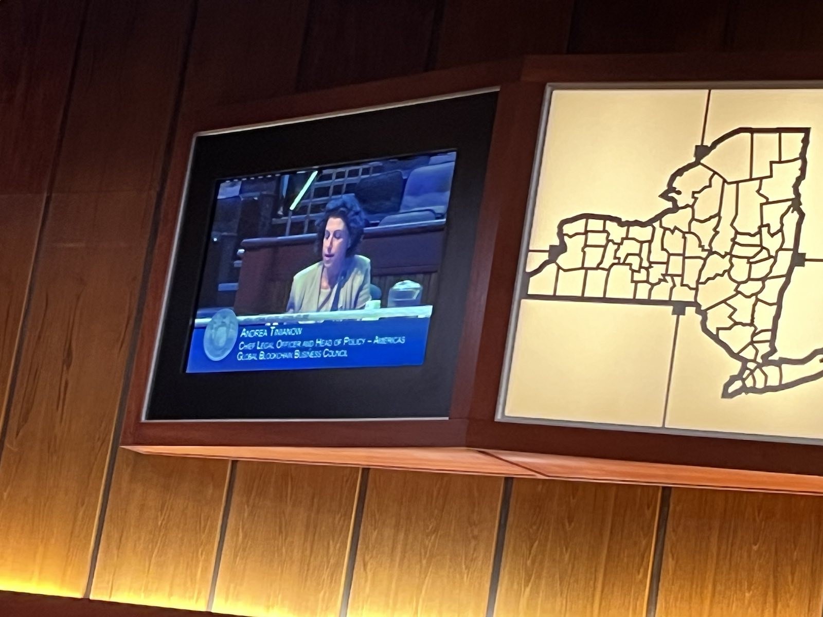 Andrea Tinianow, GBBC CLO & Head of Policy, Americas, Testifies at New York State Assembly Hearing