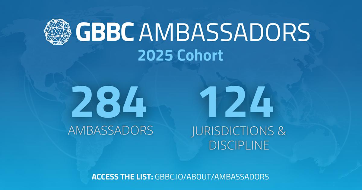 GBBC Announces 2025 Ambassador Cohort