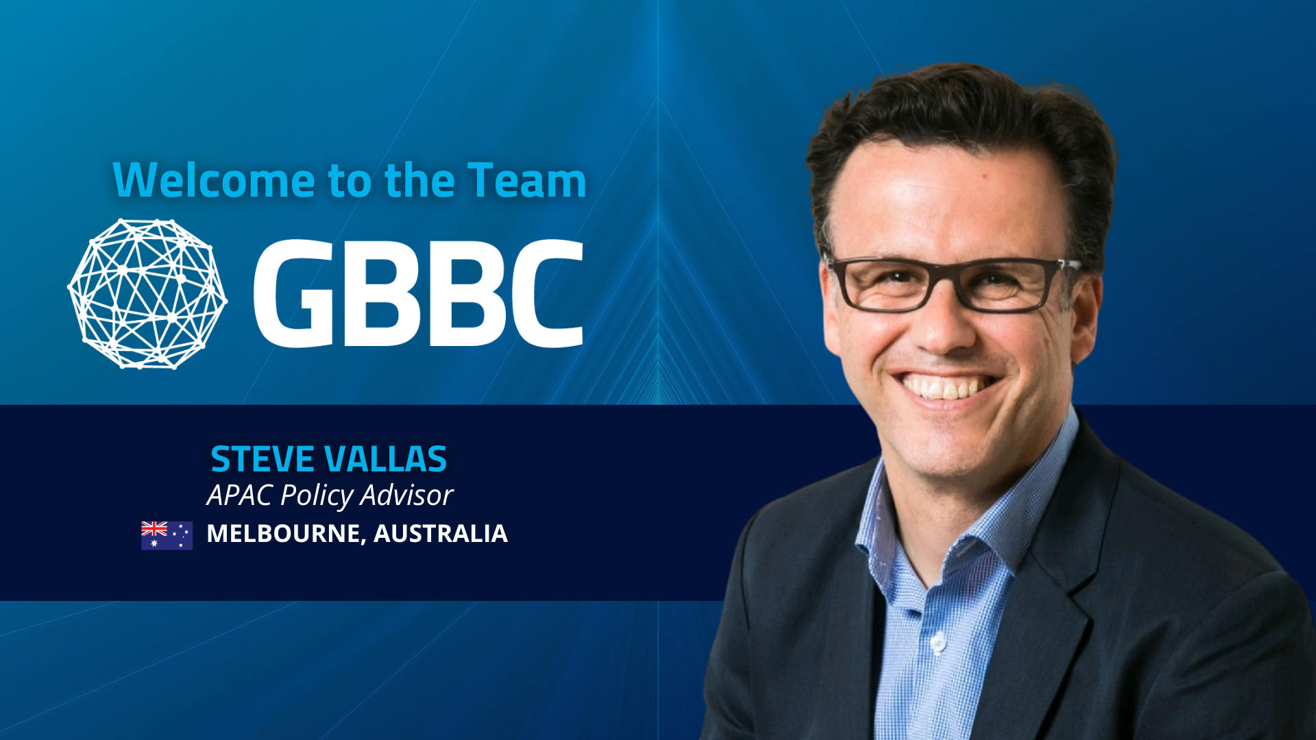 Steve Vallas Joins GBBC as APAC Policy Advisor