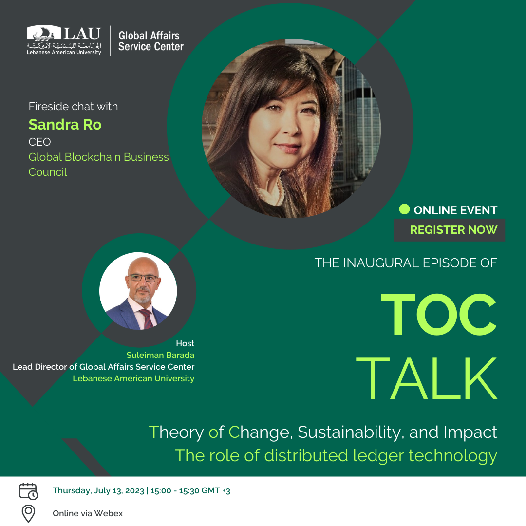 GBBC CEO Sandra Ro Joins TOC Talk with Suleiman Barada