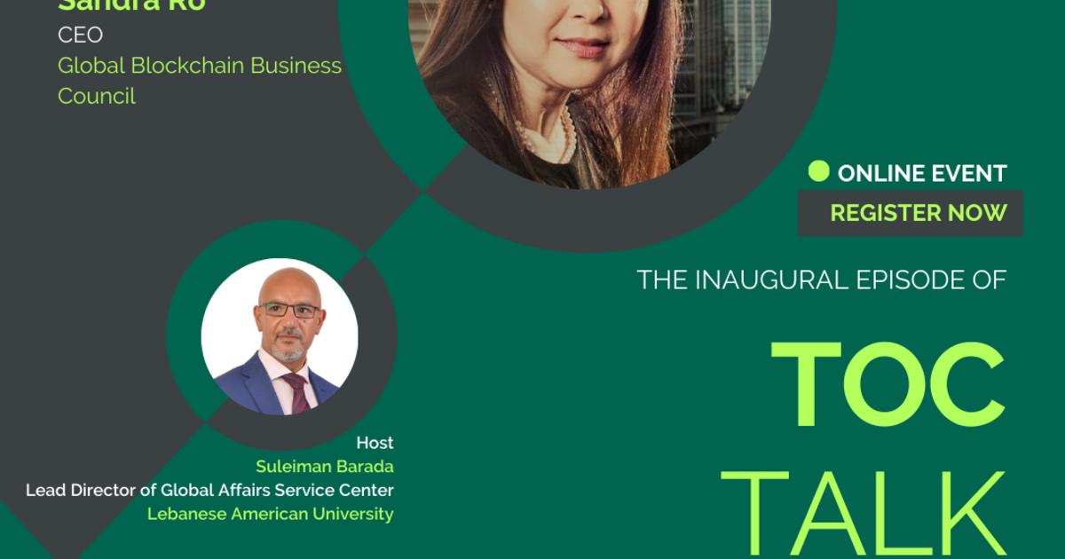 GBBC CEO Sandra Ro Joins TOC Talk with Suleiman Barada