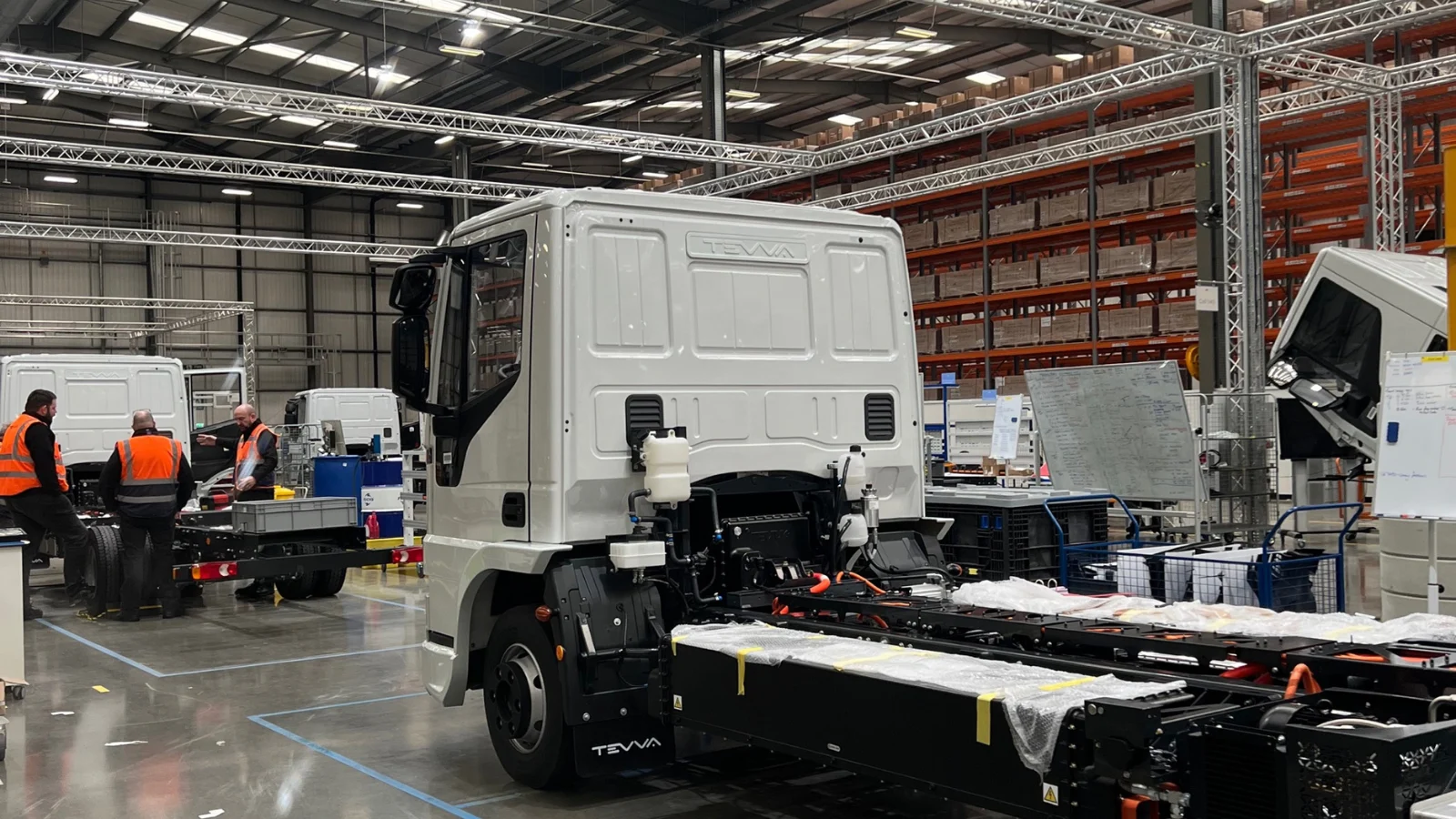 Tevva Tevva 7.5t electric truck now eligible for UK plugin truck grant
