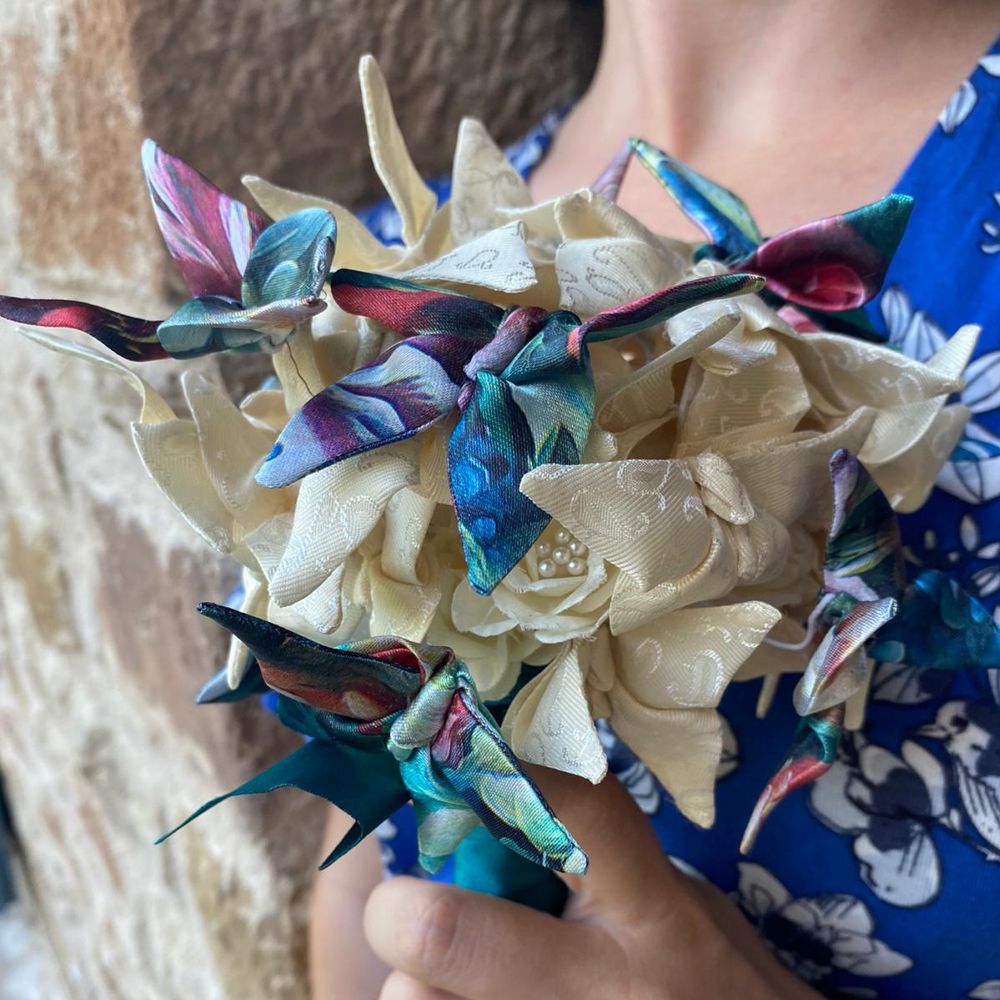 Close up of a butterfly bouquet