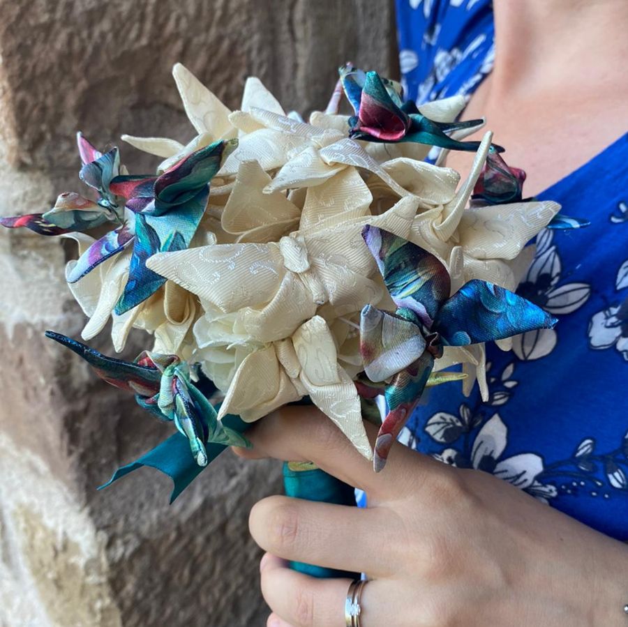 Close up of a butterfly bouquet