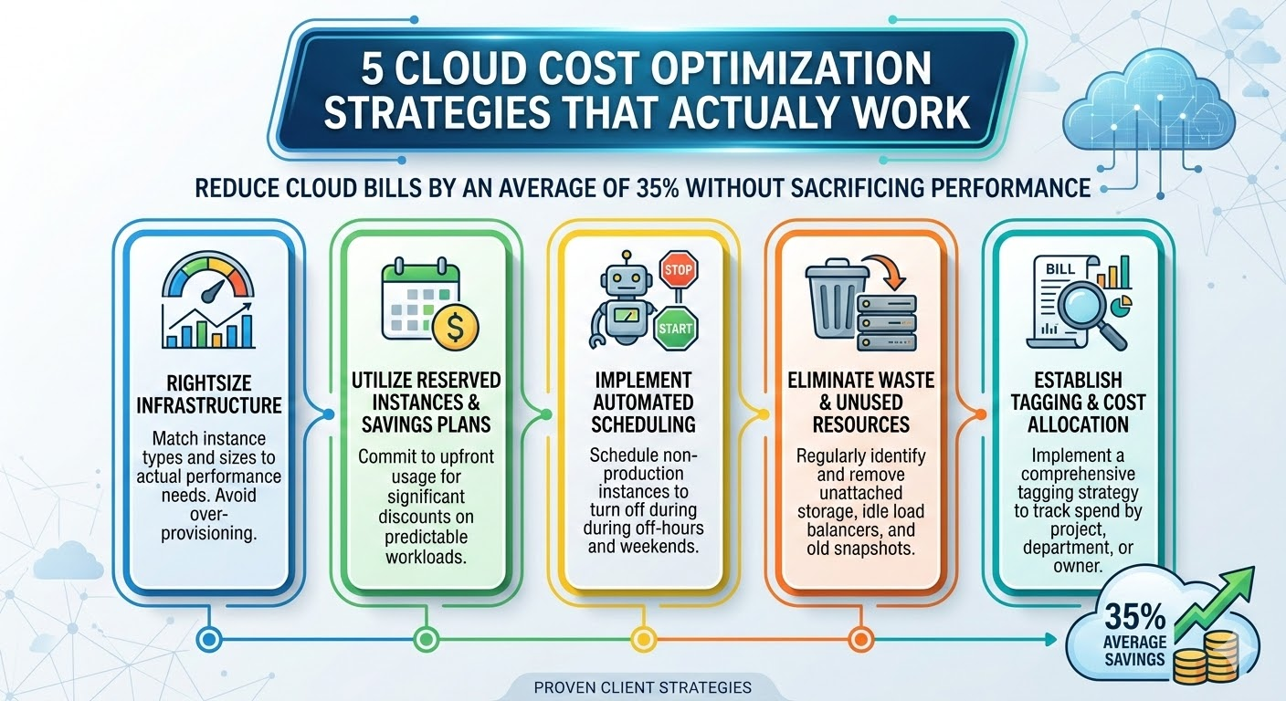 5 Cloud Cost Optimization Strategies That Actually Work
