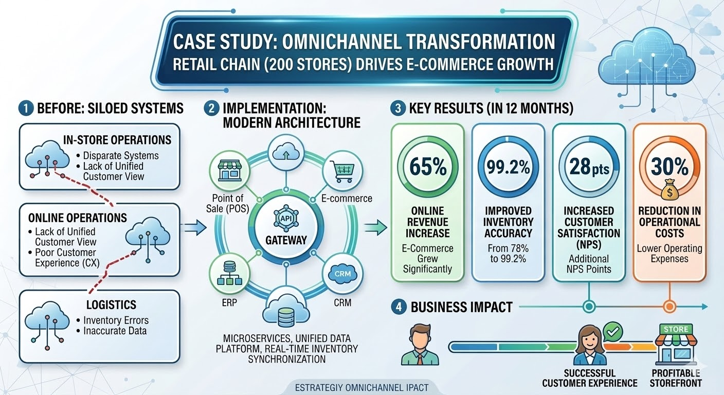 Omnichannel Transformation Drives 65% E-Commerce Growth