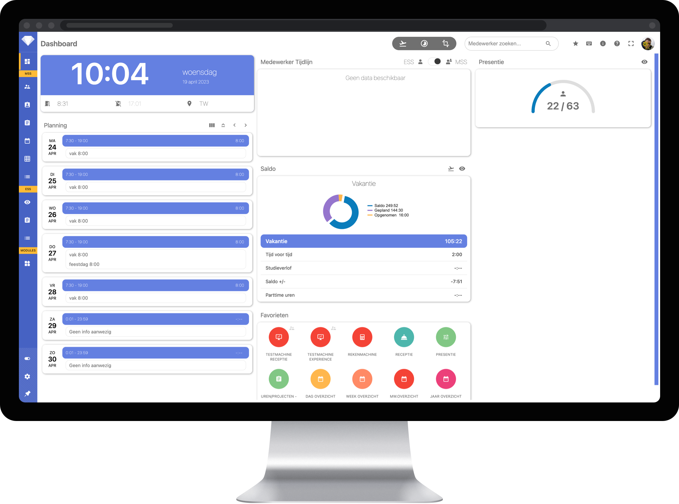 Personeelsplanning software