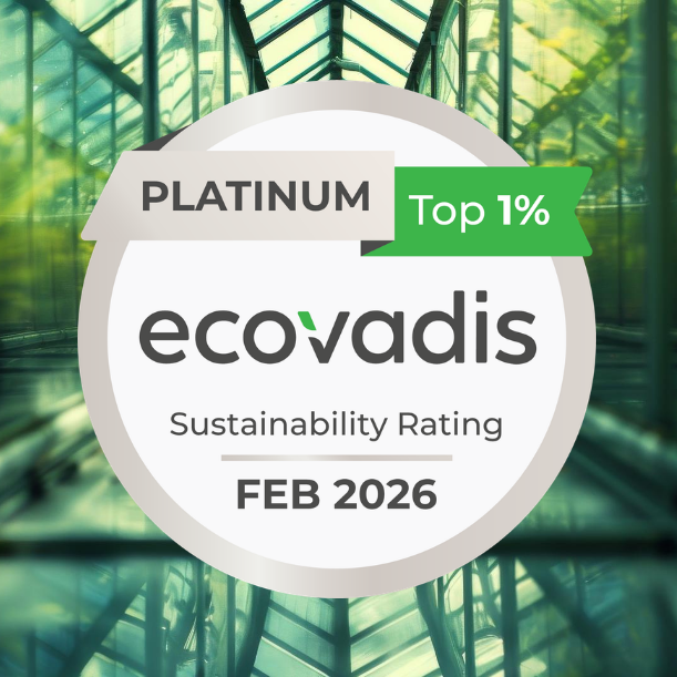 Ecovadis Platinum 2026-2