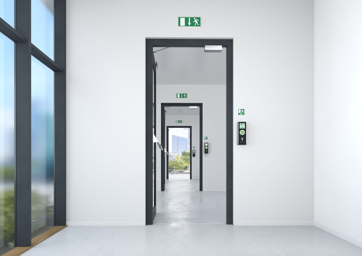 Saferoute deuren