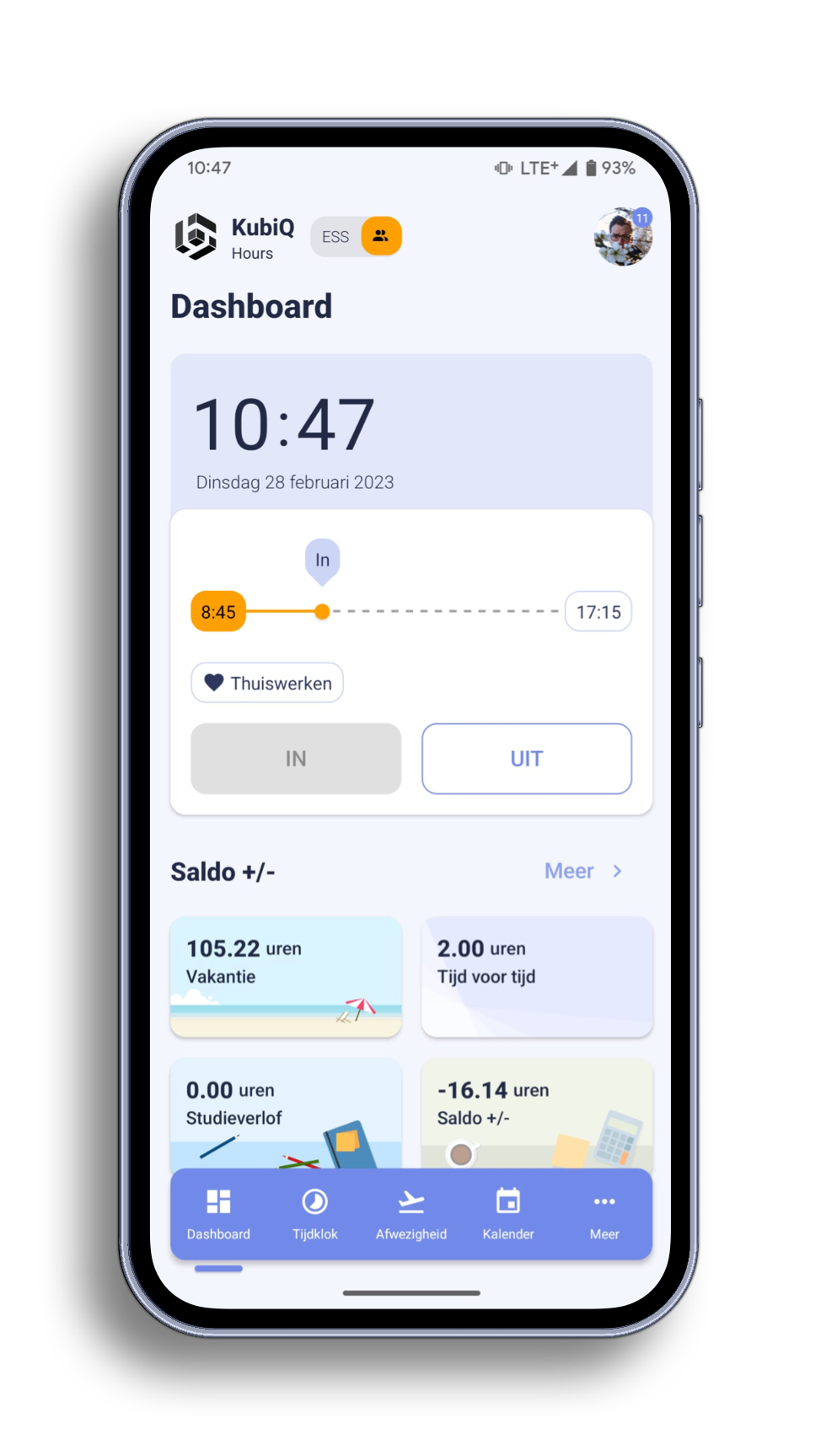 Tijdregistratiesysteem