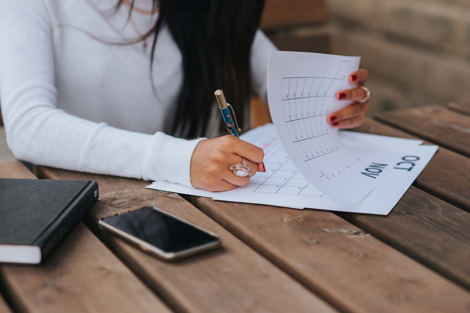 Et rien ne vaut un carnet de note ou un calendrier
