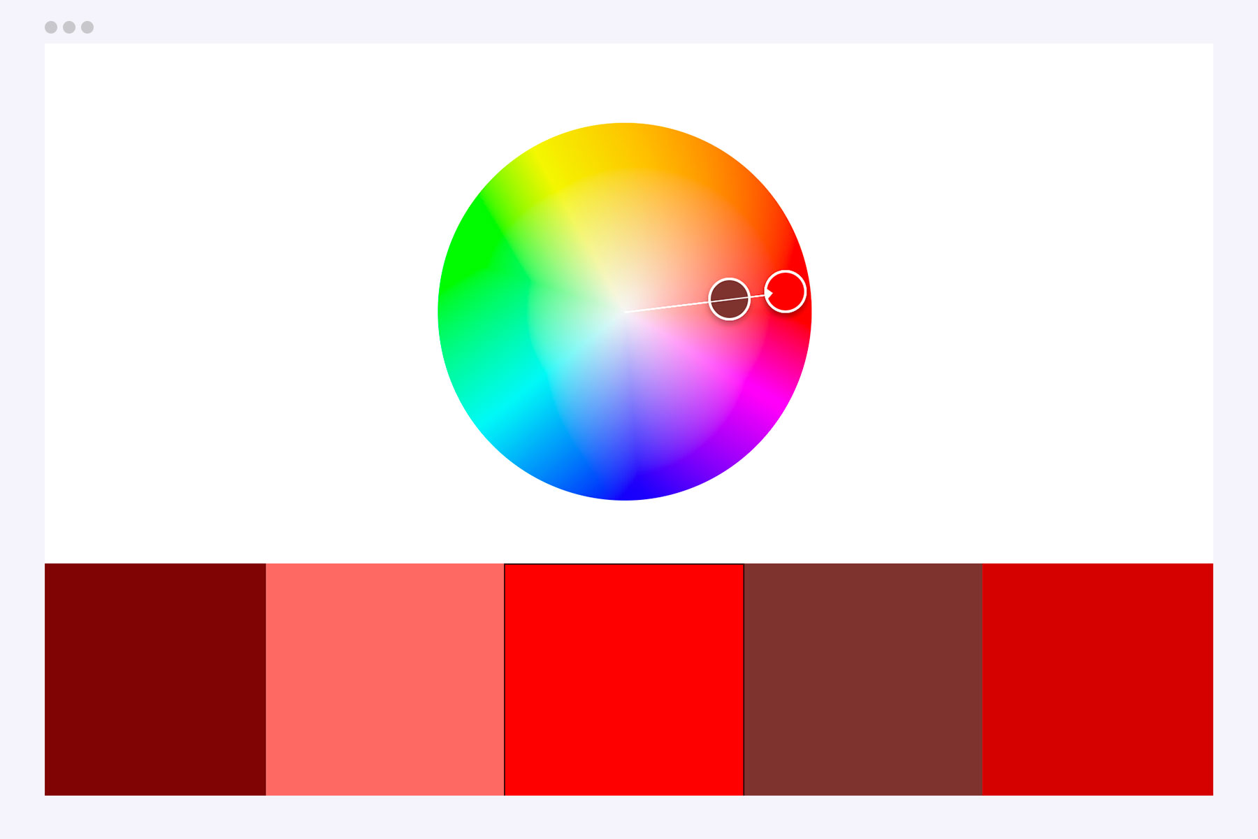 Des couleurs monochromes @color.adobe.com