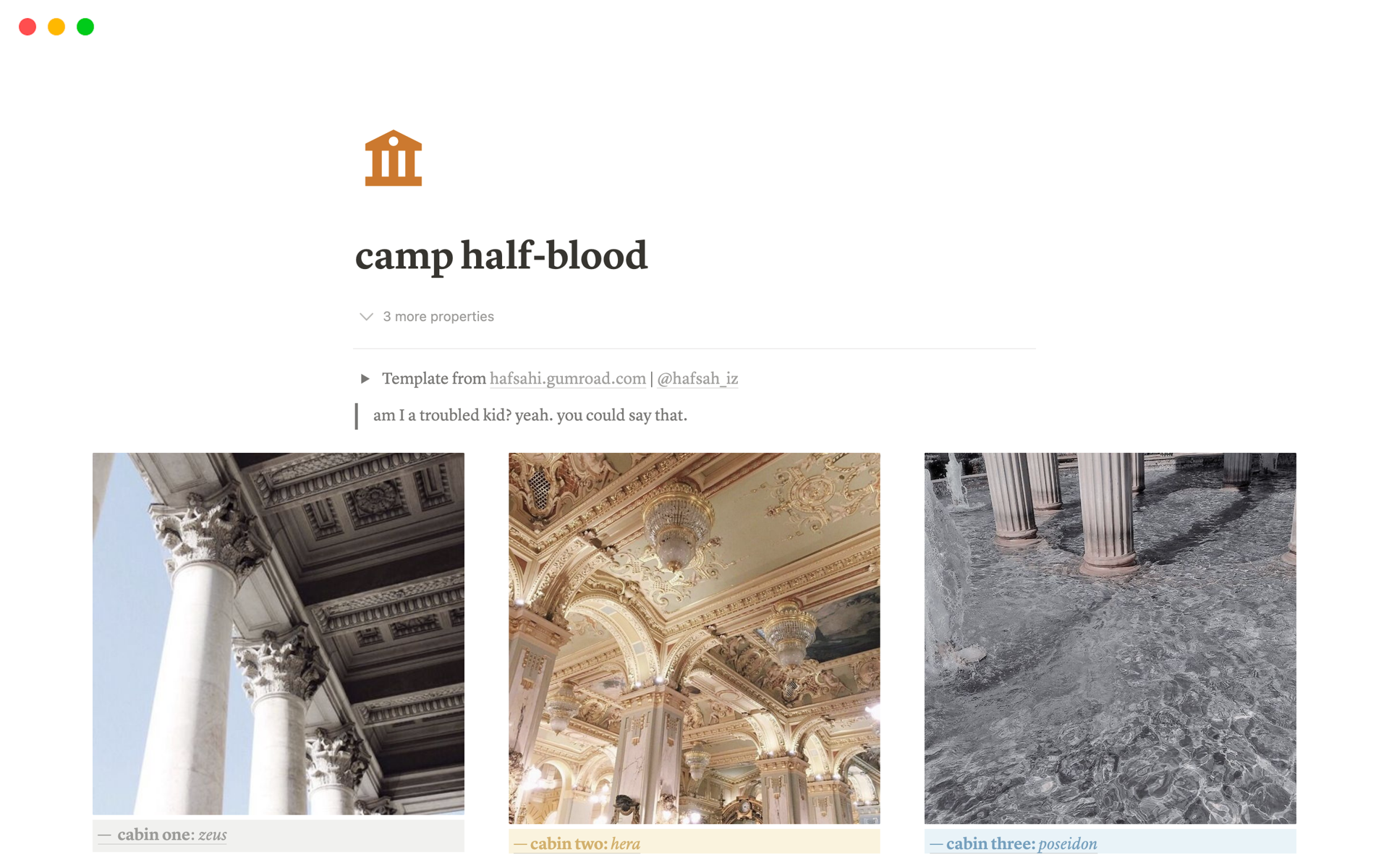 Camp Half Blood PNG file template