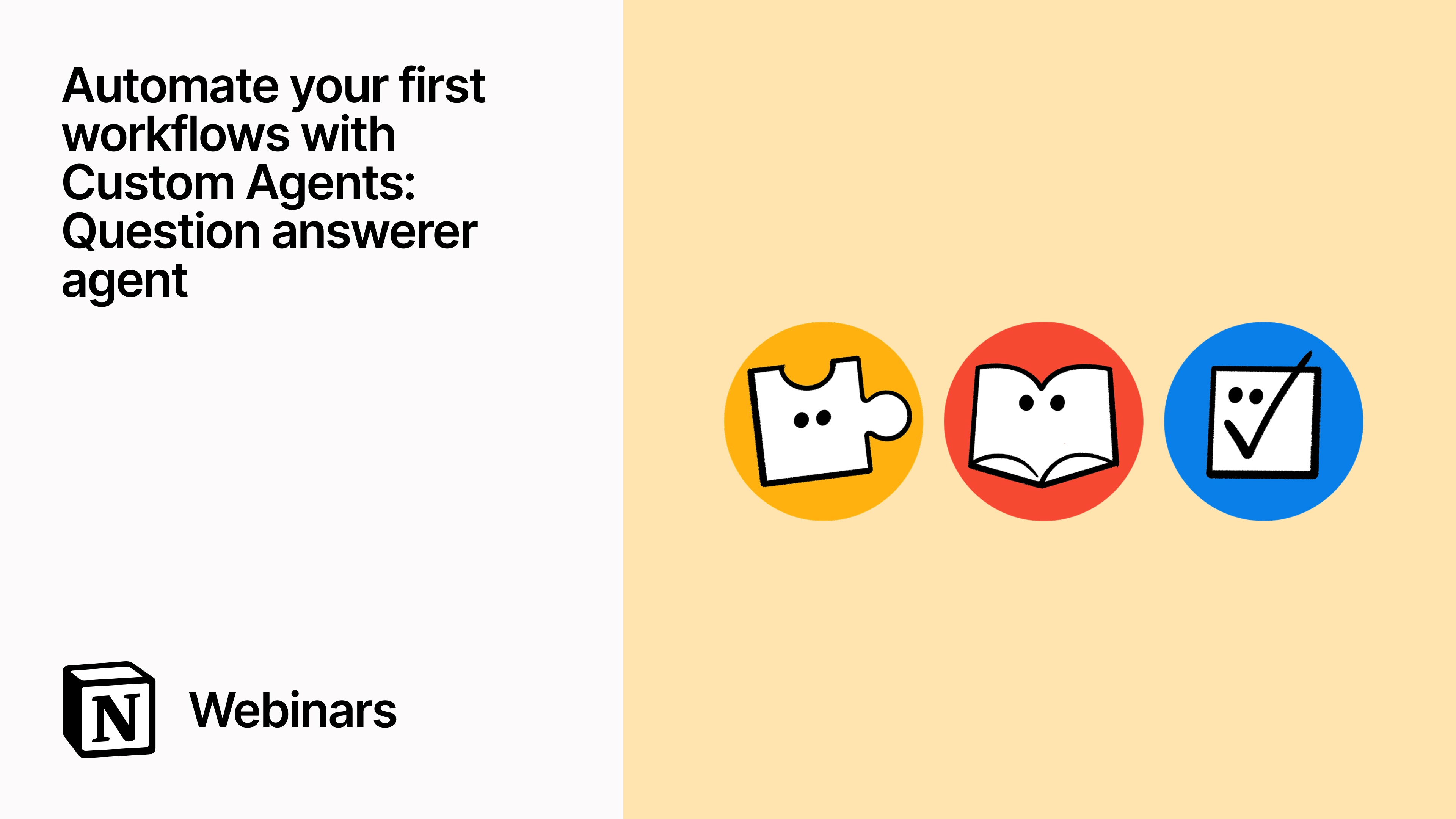 Automate your first workflows with Custom Agents: Question answerer agent