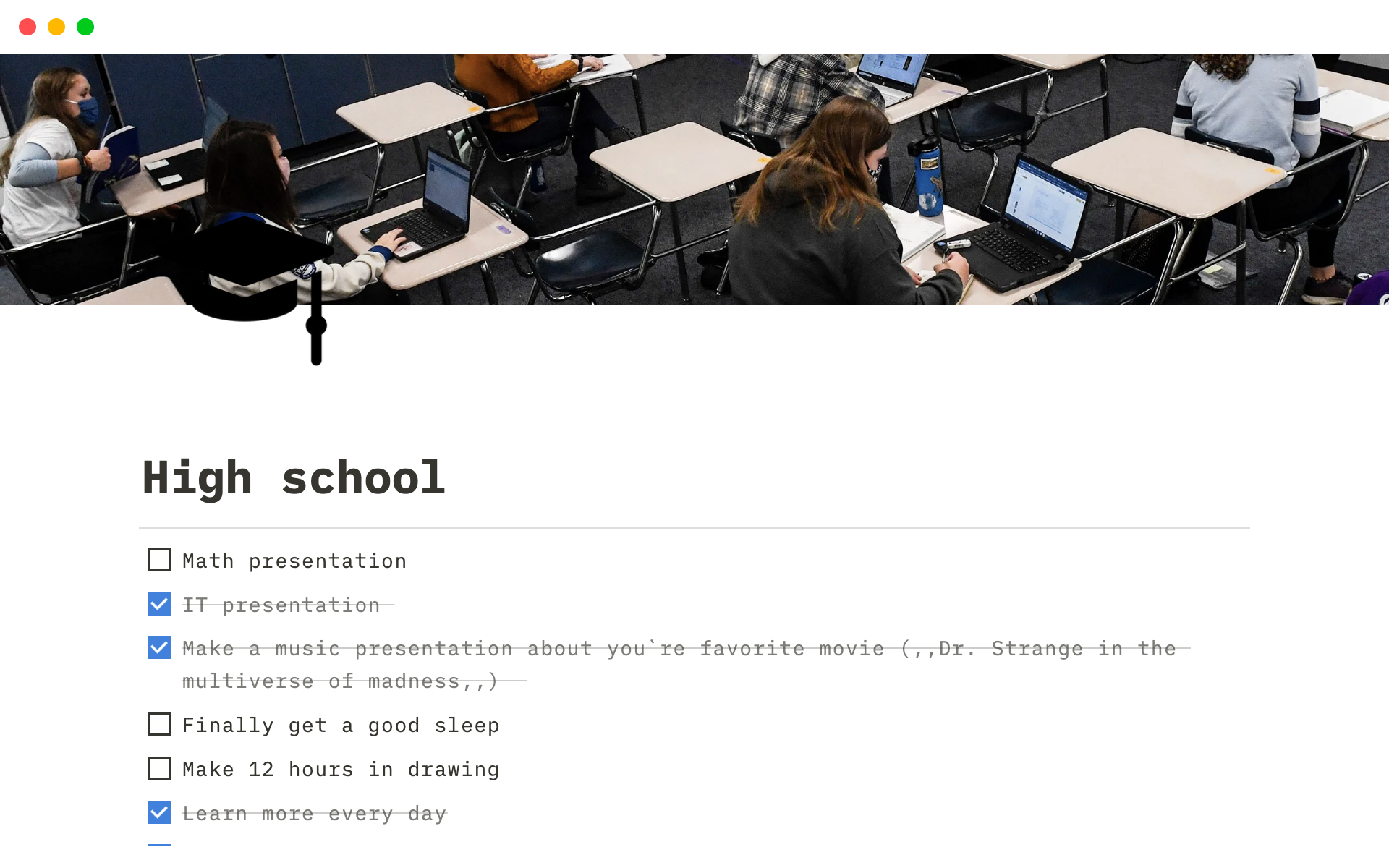 Best School Templates from Notion