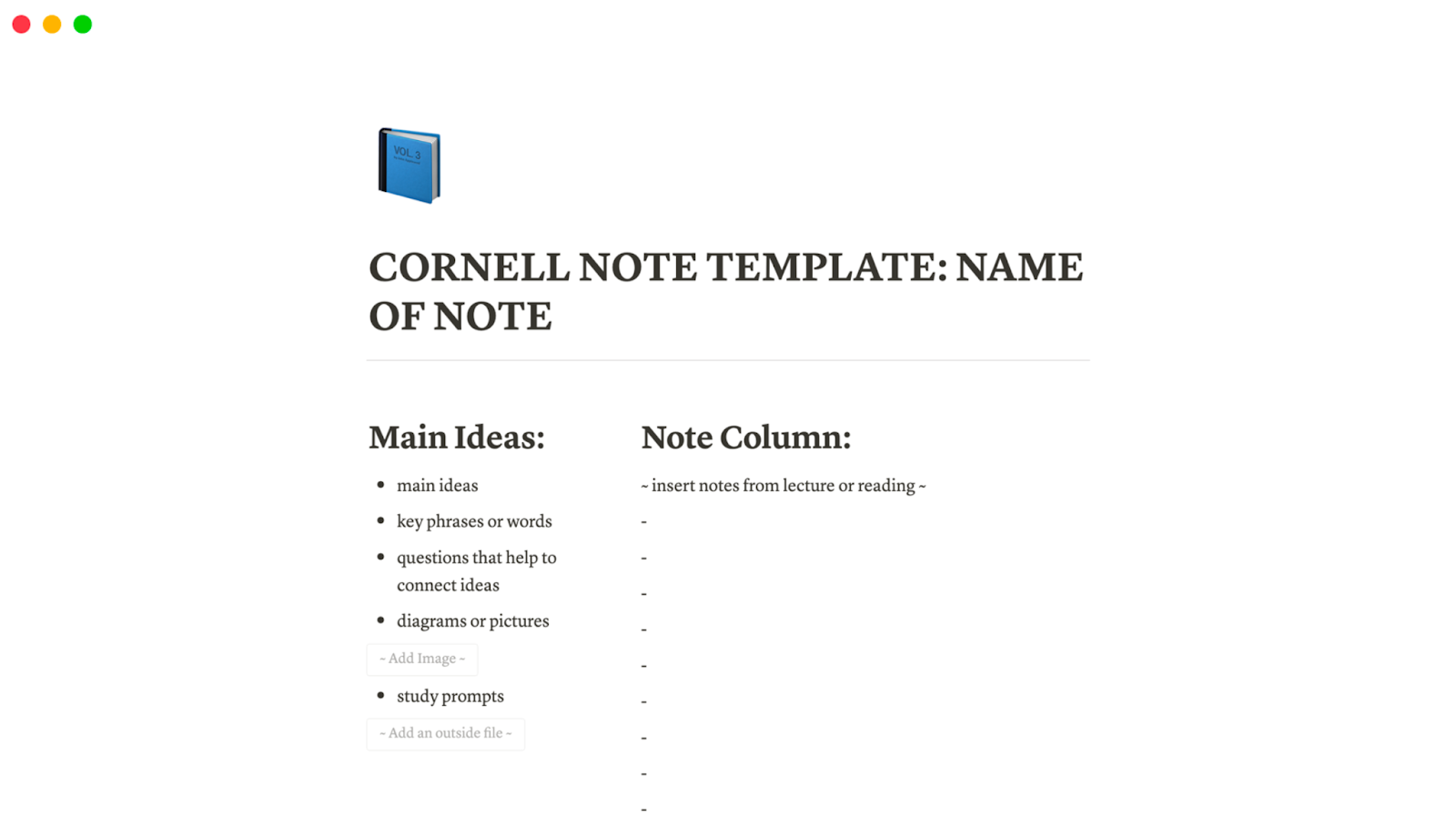 Cornell Note Taking Template, The Best Way To Take Notes Explained, remarkable 2, remarkable 1, BOOX Note Air 2