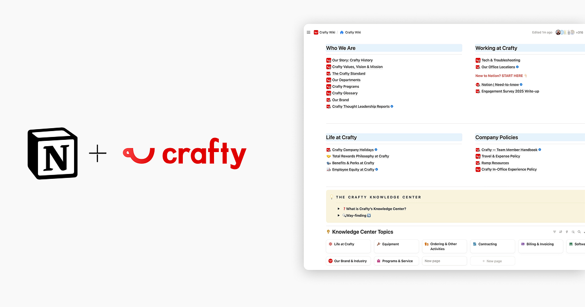 How Crafty uses Notion to make AI agents useful at work