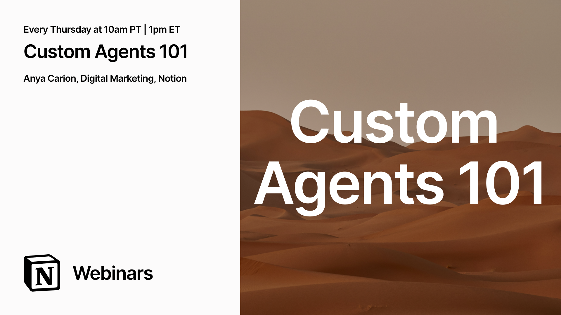Custom Agents 101
