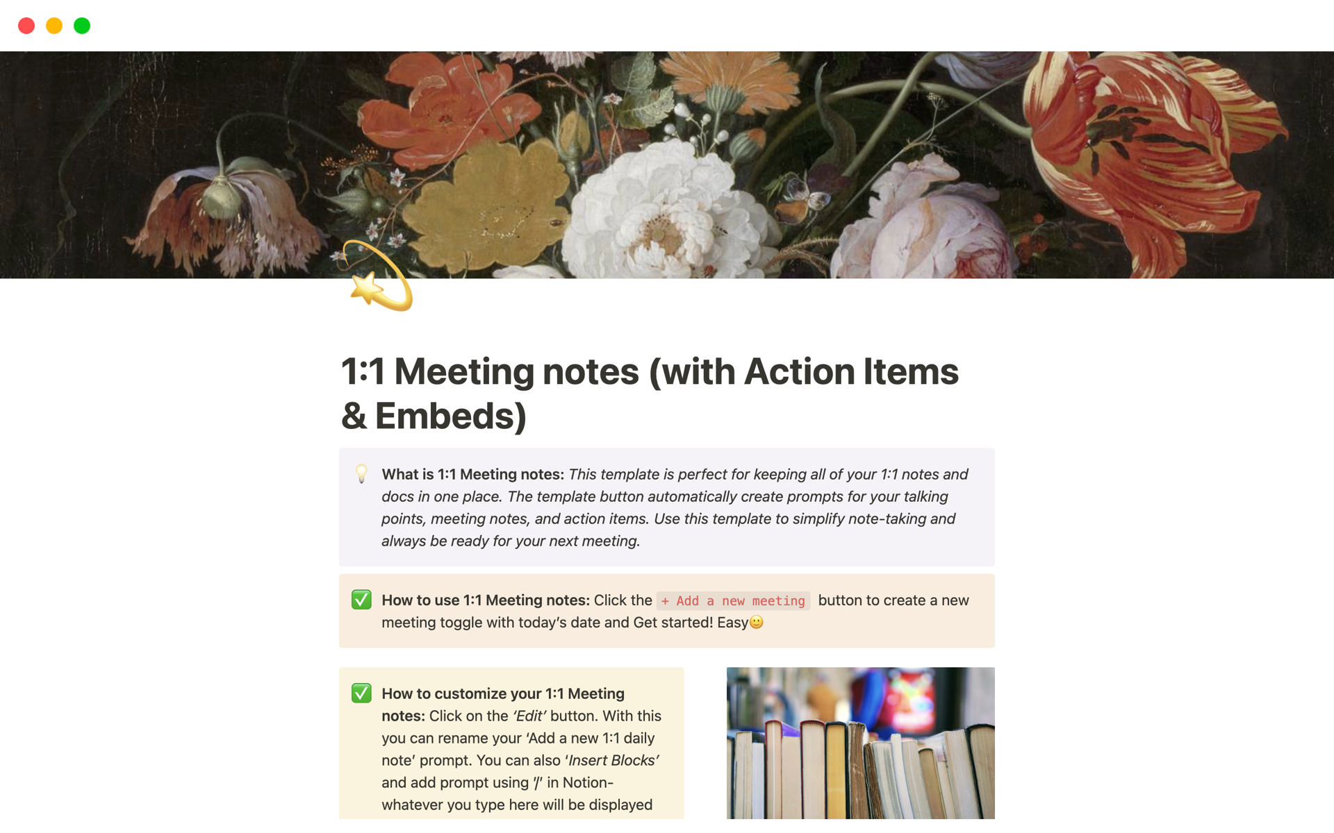 Meeting notes  Notion Template