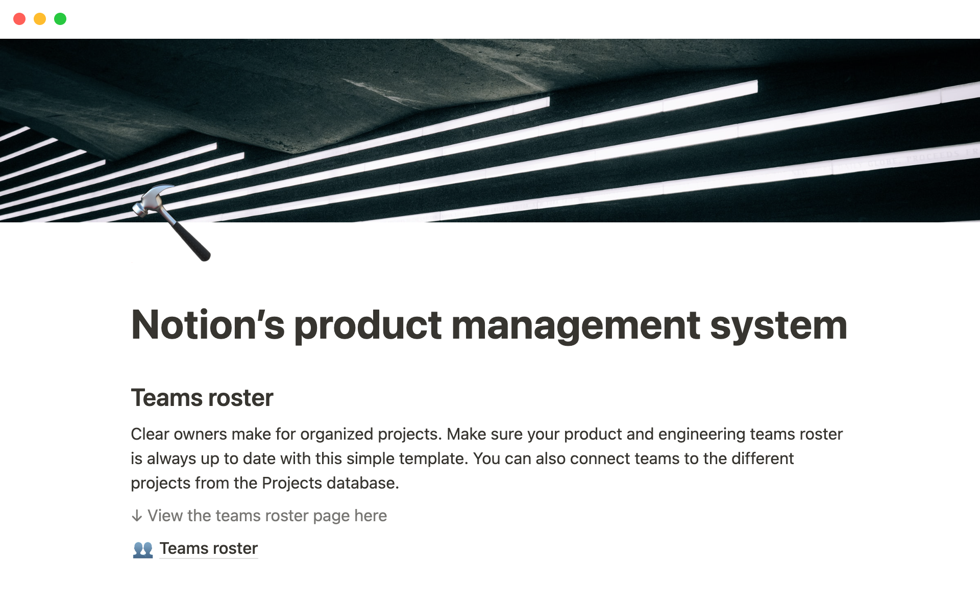 Notion Template Gallery Notions Product Management System