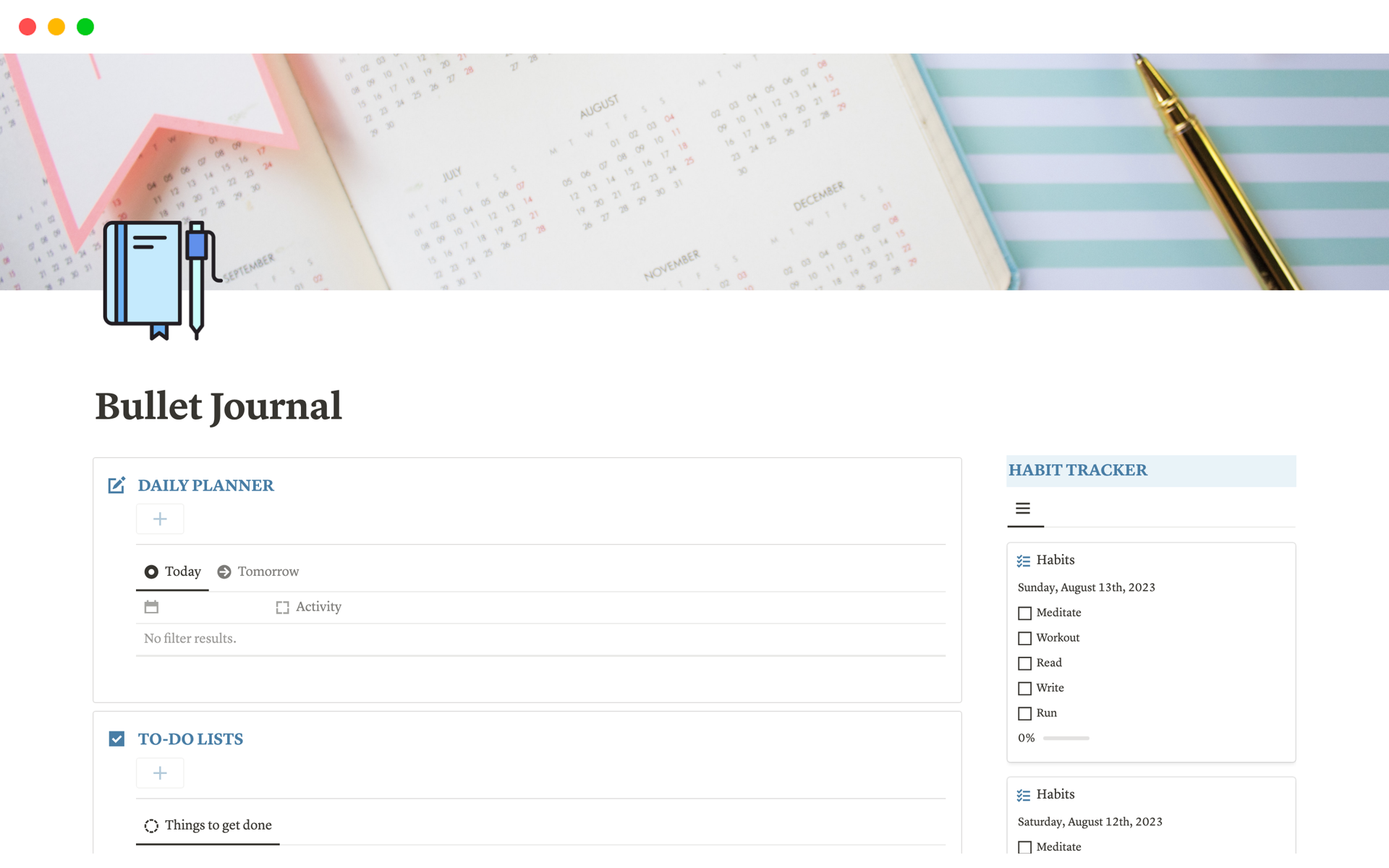 FREE Bullet Journal Templates for Home Educators