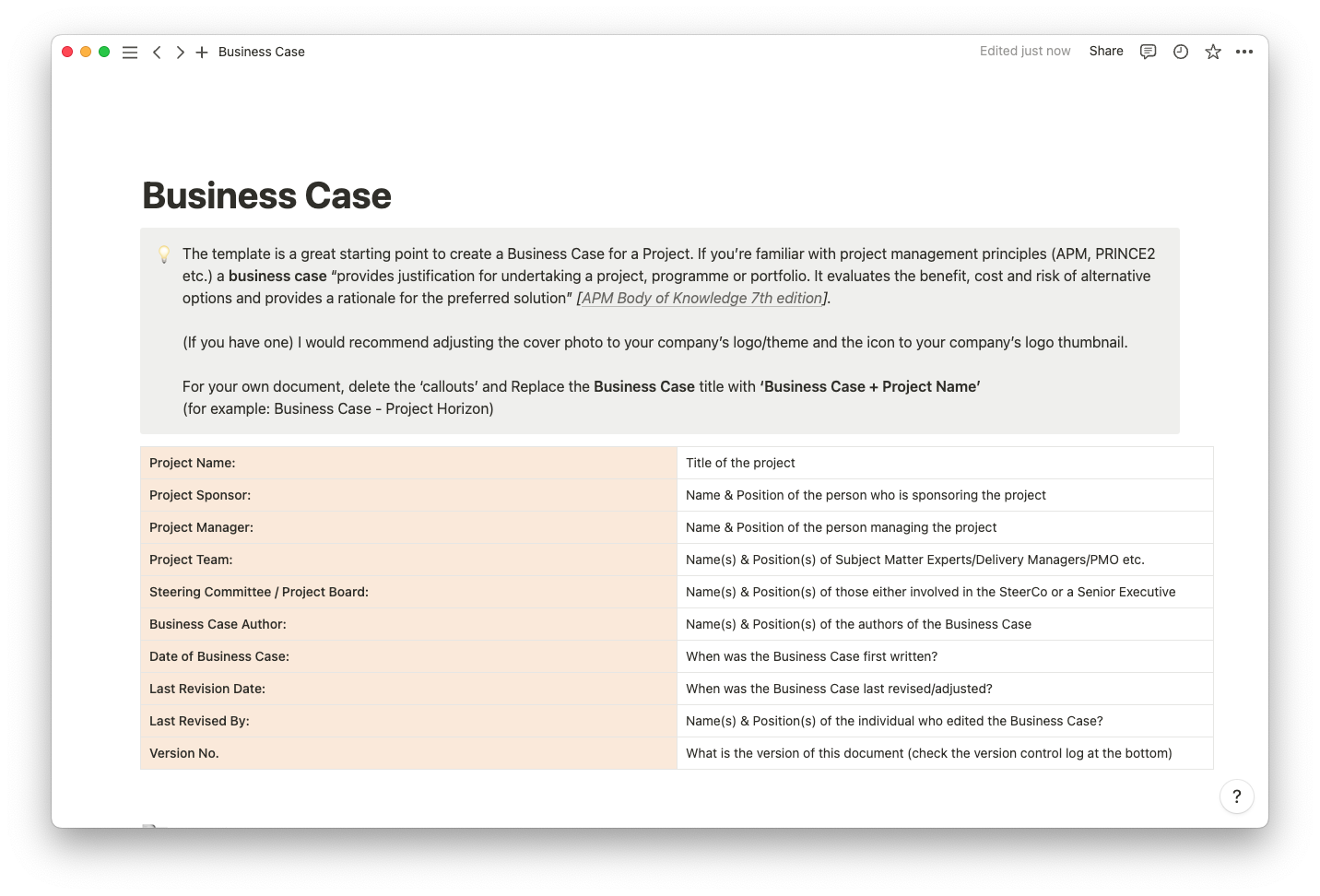 Step by step guide to building a business case 