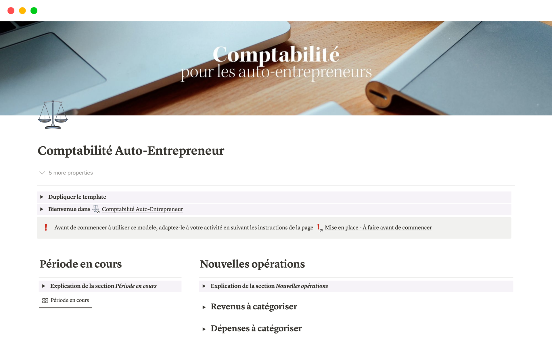 Livre des recettes Auto-entrepreneur et Micro-entreprise – France