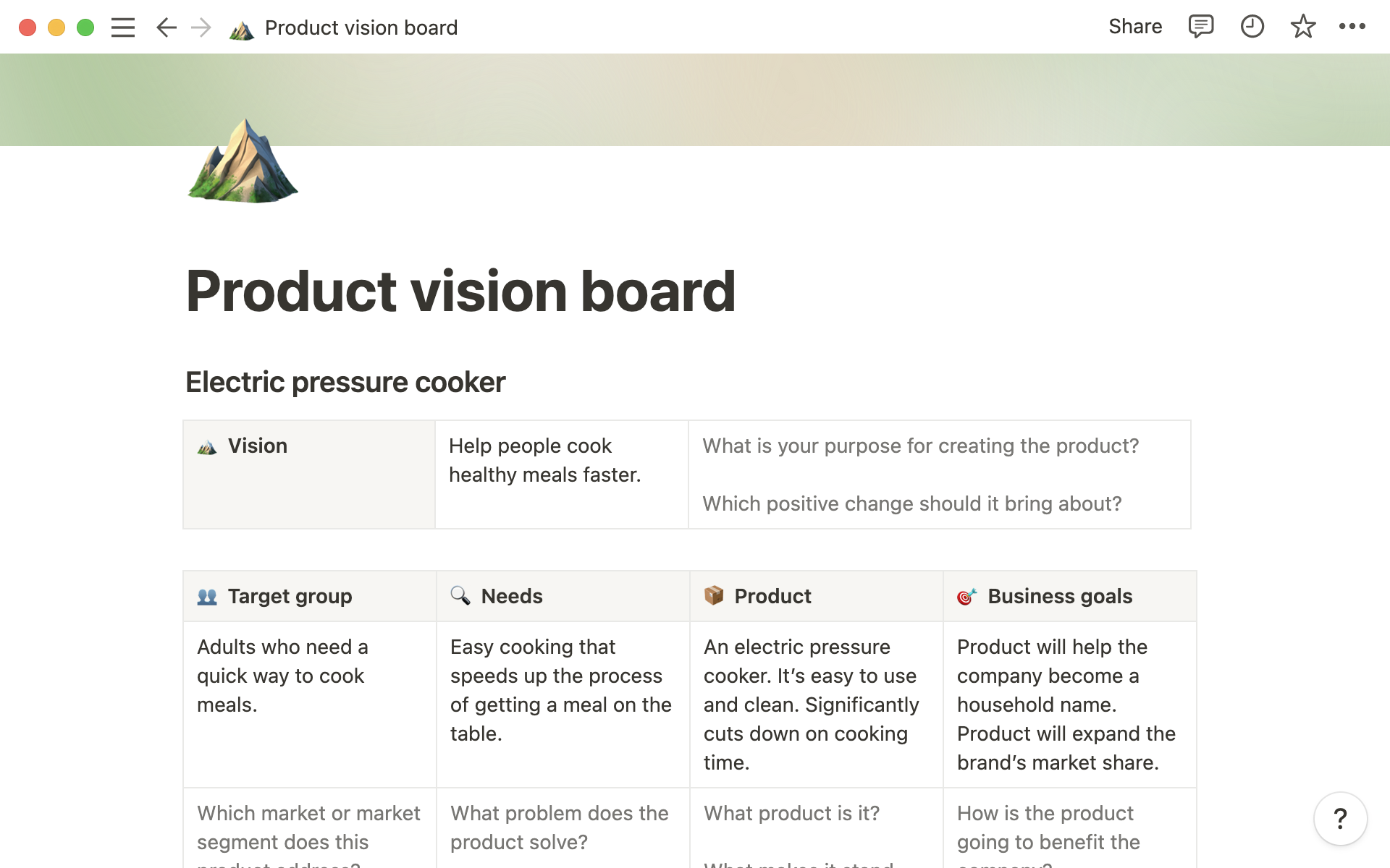Product vision boards: why your team needs them and how to make your own