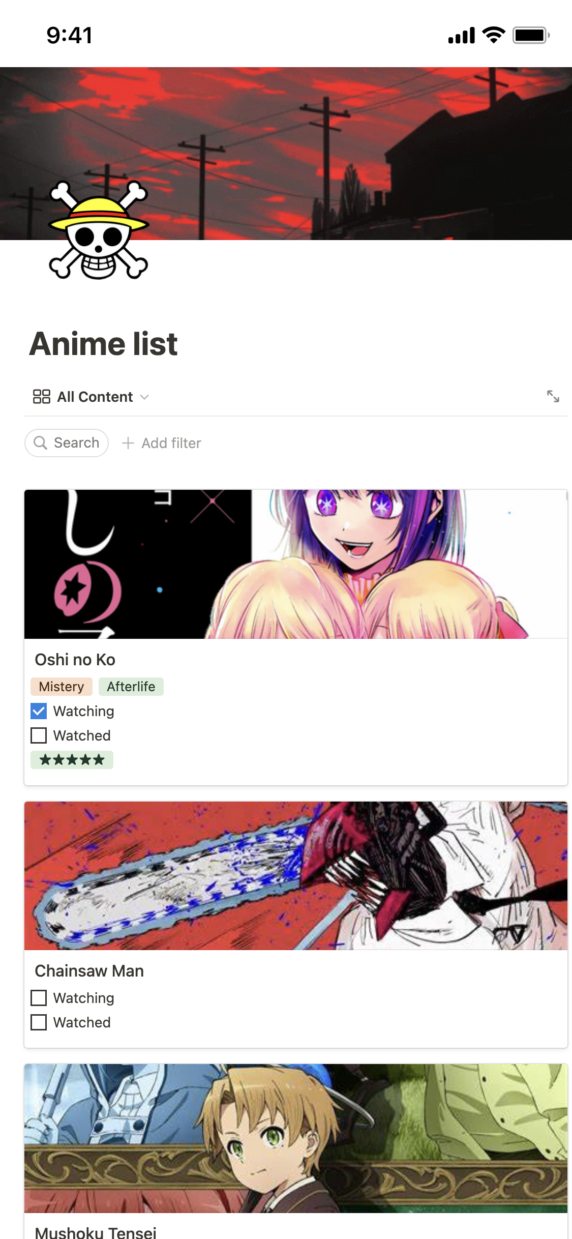 AB - Anime Tracker + Watchlist APK voor Android Download