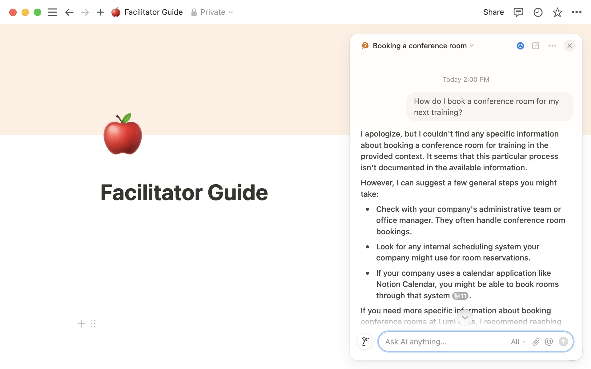 周辺機器 Notion Hi5 Use AI connectors to access more of your team's knowledge