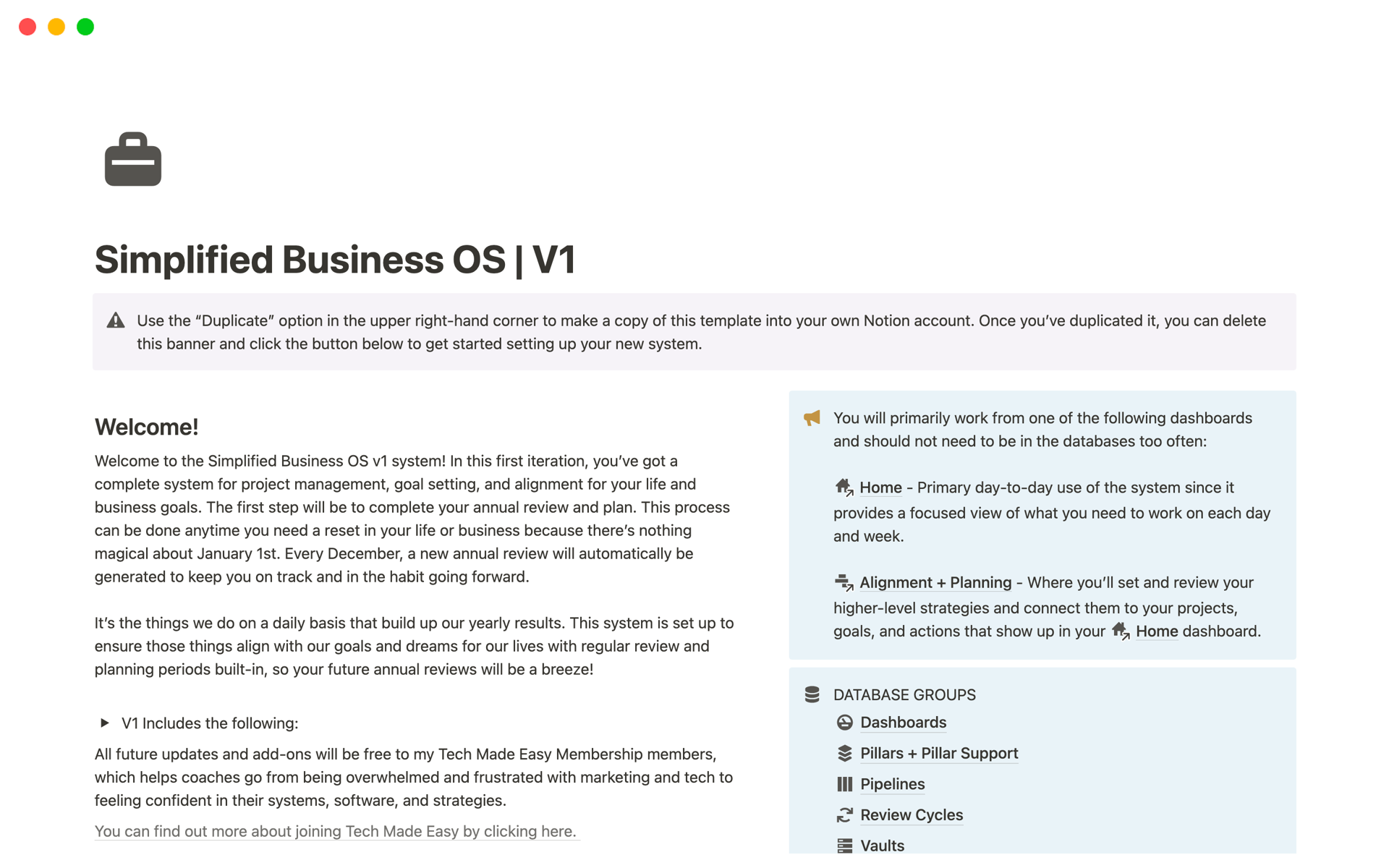 Notion - Competitive Analysis Template - Template Road