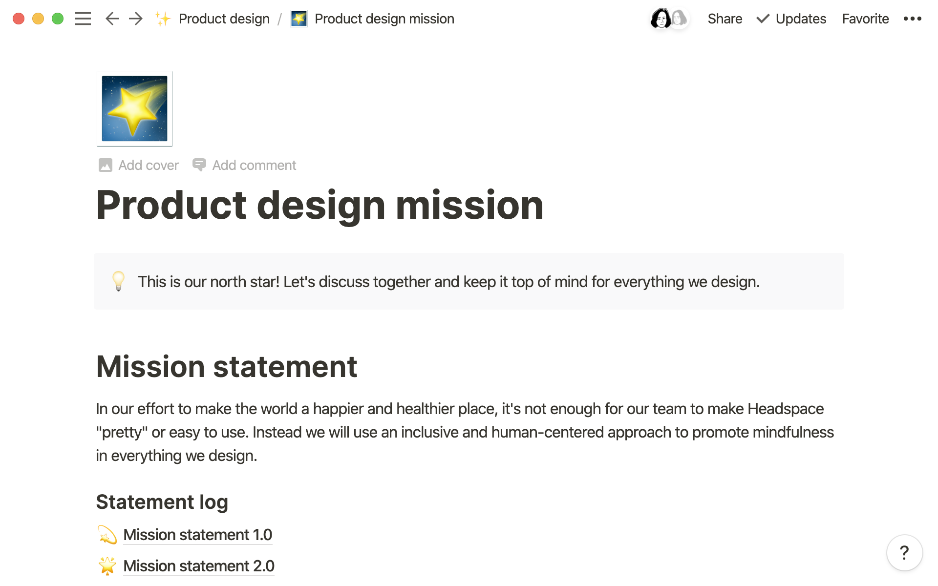 Headspace’s product design team stays mission-focused with Notion