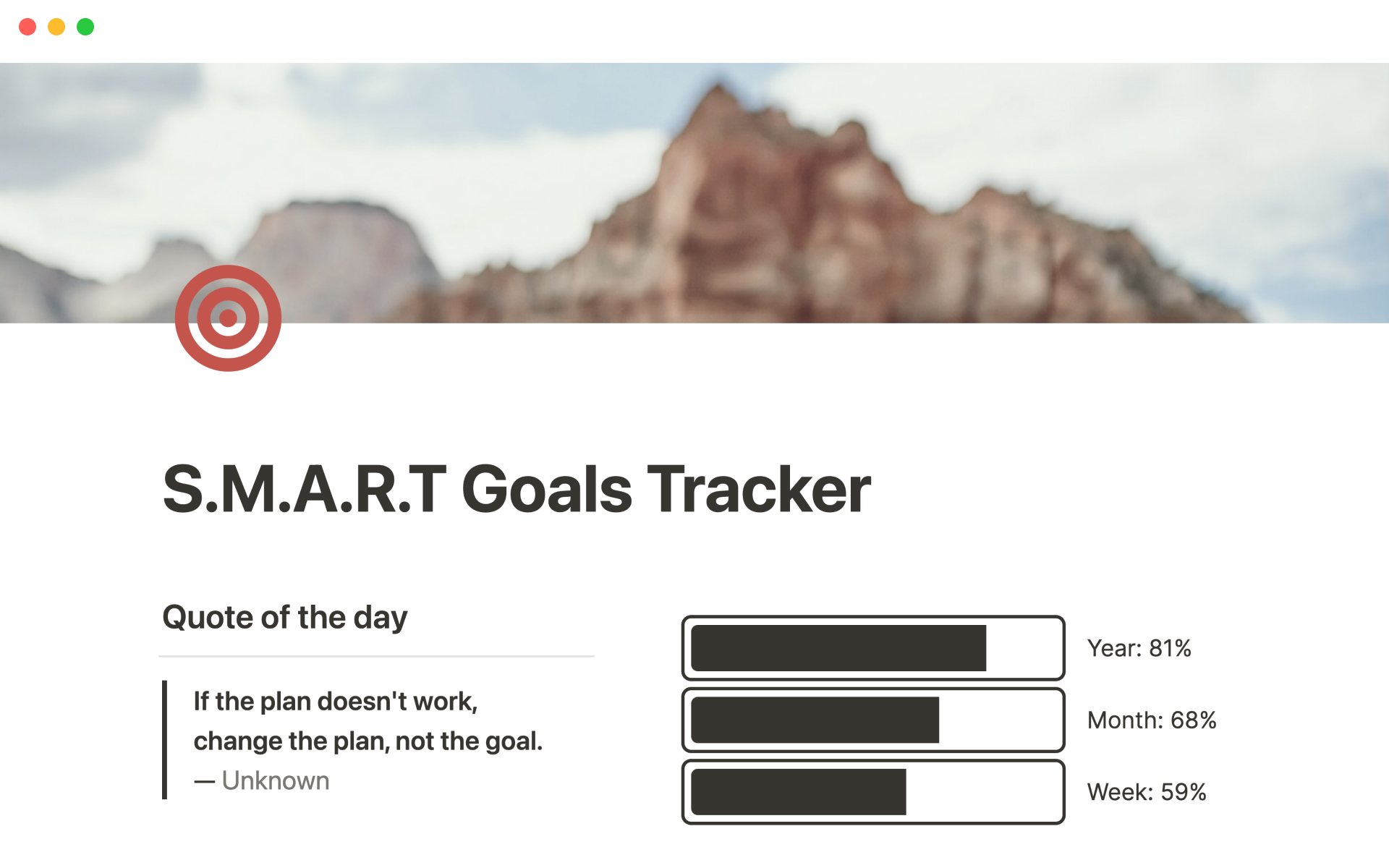 Your Smart Workout Tracker Template in Notion