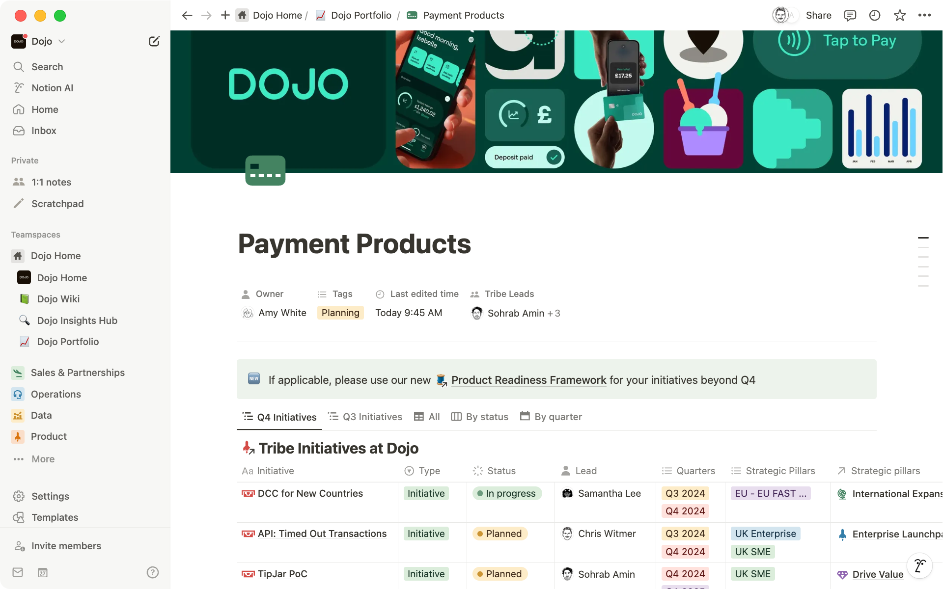 How Dojo consolidated dozens of tools with Notion for a faster way of working