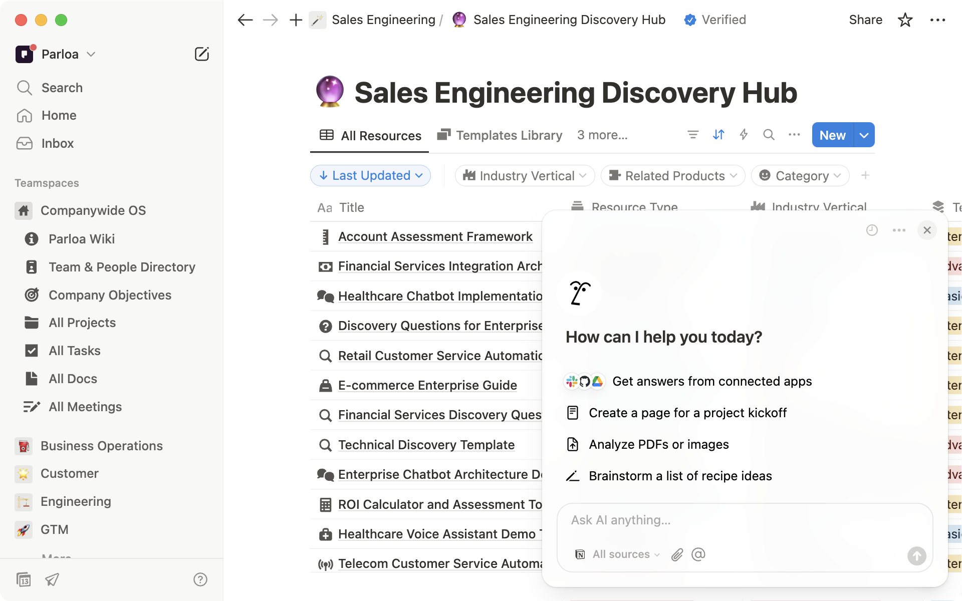 Parloa scaled 5× while cutting software costs in half with Notion