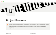 Notion Template Gallery Project Proposal